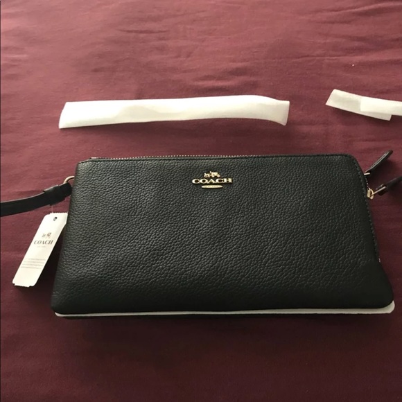 🍂🍃Autumn Sale🍃🍂Coach Double Zip Wallet - Picture 2 of 6